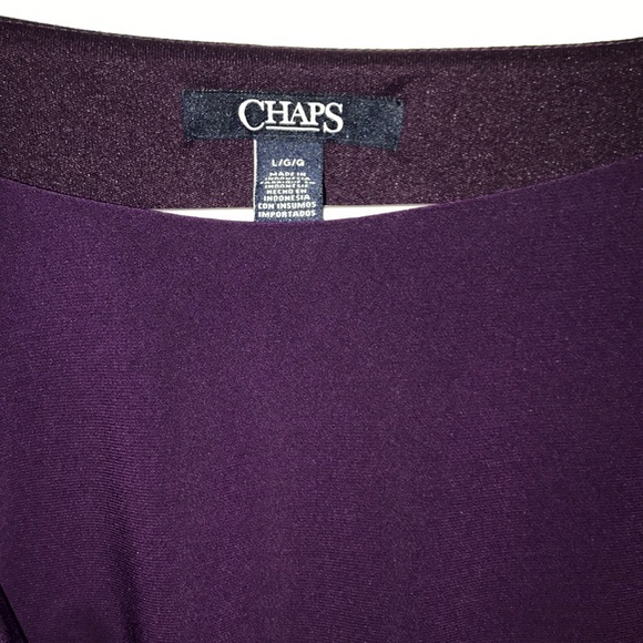 Chaps dress sz L - Picture 2 of 4